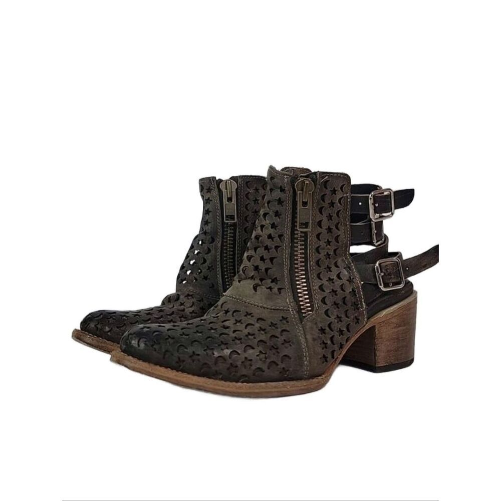 Freebird By Steven Dahlia Leather Women's Ankle Boots